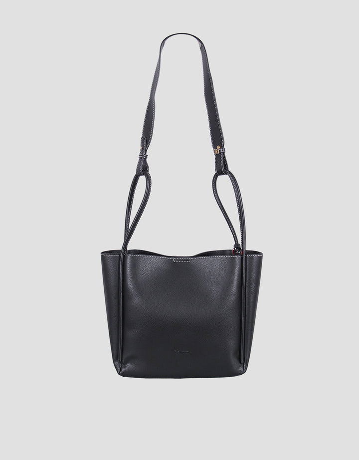 Bellezza Stitching Look Shoulder Bag
