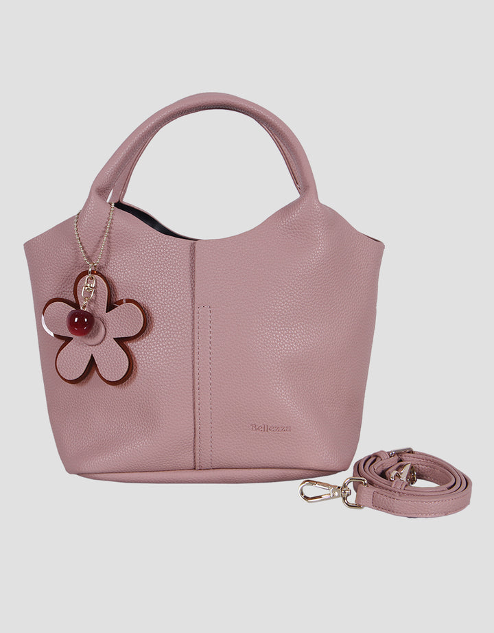 Bellezza Flower Detail Hand Bag Wanita