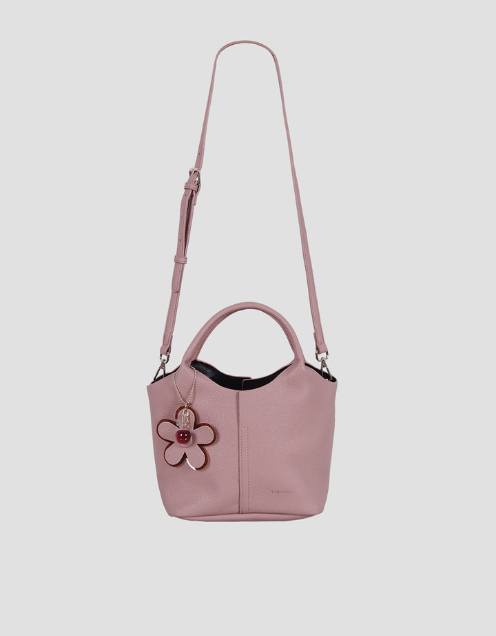 Bellezza Flower Detail Hand Bag Wanita