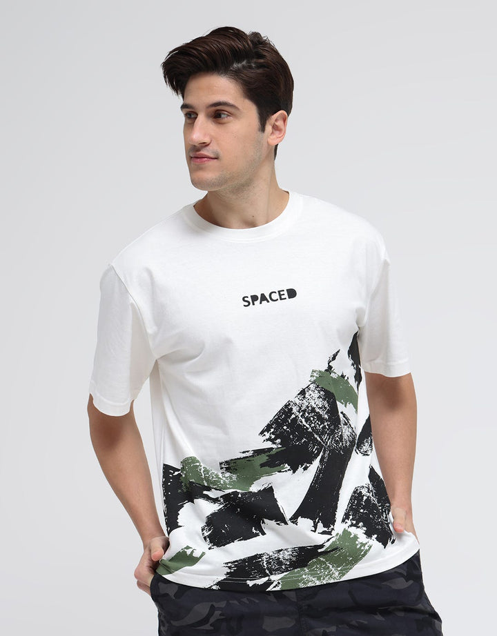 American Jeans Spaced Print Kaos Pria