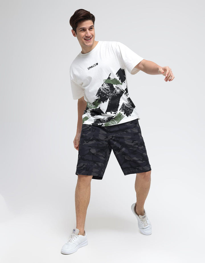 American Jeans Spaced Print Kaos Pria