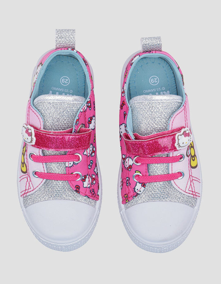 Character Hello Kitty Velcro Sneakers Anak Perempuan