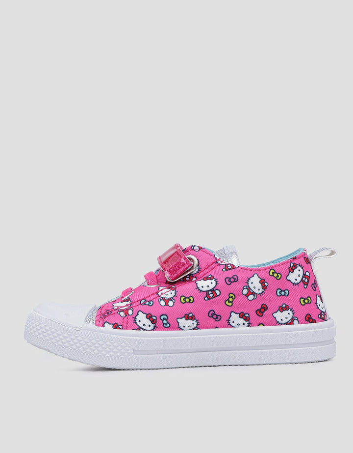 Character Hello Kitty Velcro Sneakers Anak Perempuan