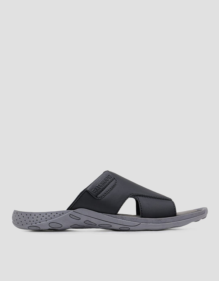 Watchout Stitch Detail Men's Slider Sandals