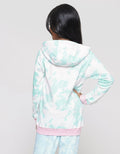 Aero Tie Dye Cool Love Girls Hoody Jacket