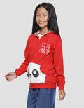 Aero Panda Ears Girls Hoodie Jacket