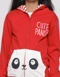 Aero Panda Ears Girls Hoodie Jacket