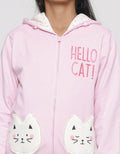 Aero Cat Ear Girls Hoodie Jacket