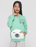 Aero Bear Ear Girls Hoodie Jacket