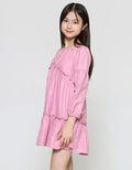 Girls Corduray Aero Midi Dress with Chest Buttons