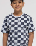 Aero Check Surf Shark Boys T-Shirt