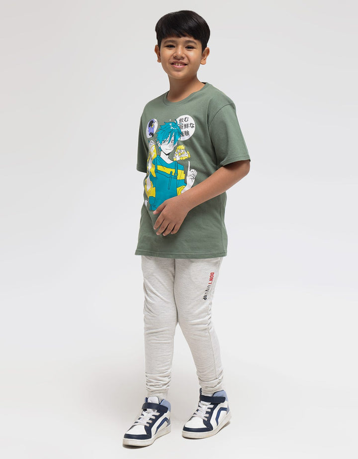 Aero Short Sleeve T-Shirt Anime Best Choice