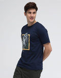 Walrus Kaos Lengan Pendek Print Mountain