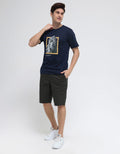Walrus Kaos Lengan Pendek Print Mountain