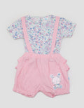 Pipiniko Set Overall Short Knit
