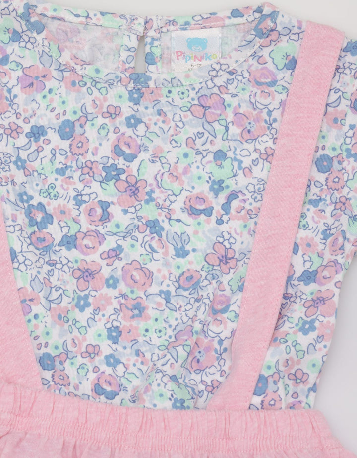 Pipiniko Set Overall Short Knit
