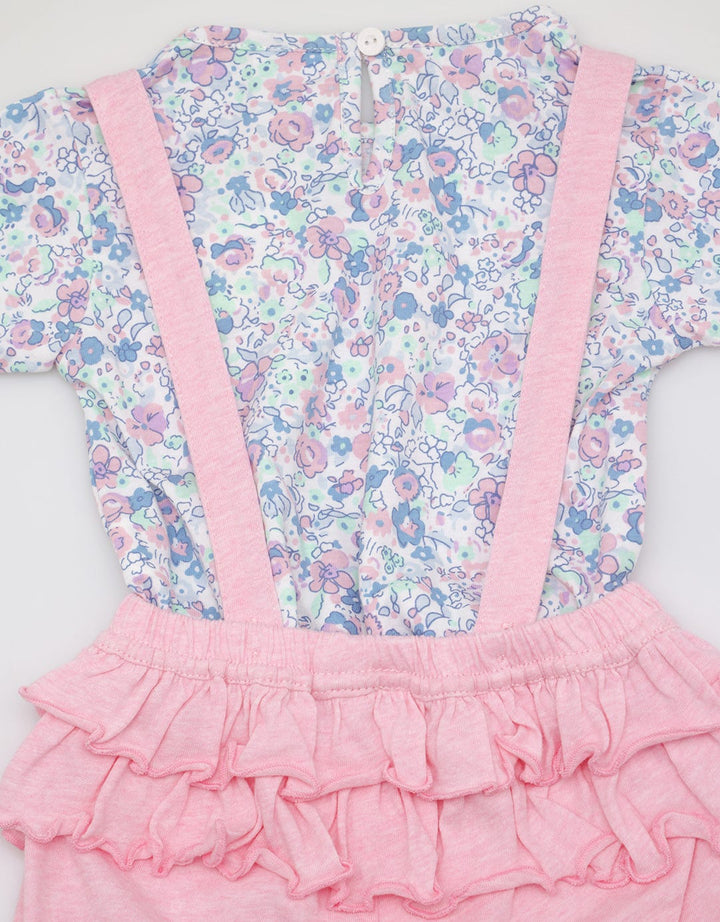 Pipiniko Set Overall Short Knit