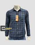 Watchout! Jeans Long Sleeves Shirt Plaid Look