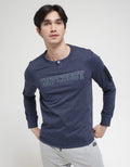 Watchout! Jeans Long Sleeve T-Shirt Satu Kancing