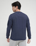 Watchout! Jeans Long Sleeve T-Shirt Satu Kancing
