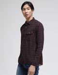 Watchout Jean'S Shirt Print Check
