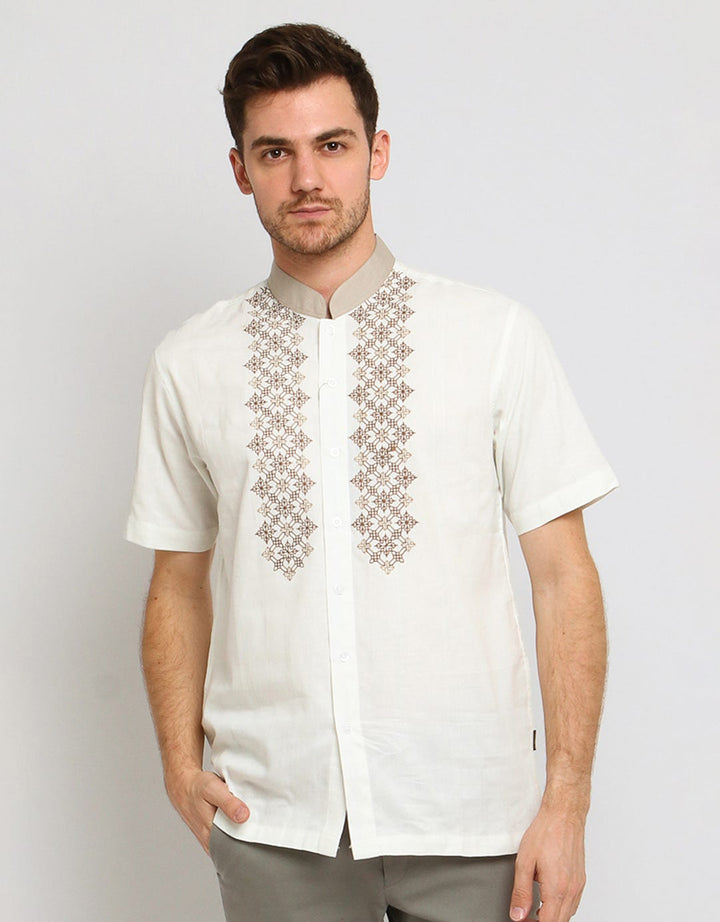 Al Mustika Baju Koko Barley Short