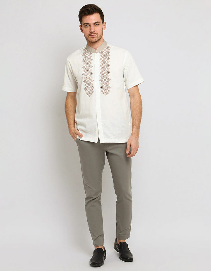 Al Mustika Baju Koko Barley Short