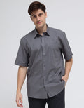Stanley Adams Cotton Linen Men's Regular Shirt
