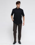 Stanley Adams Cotton Linen Men's Regular Shirt