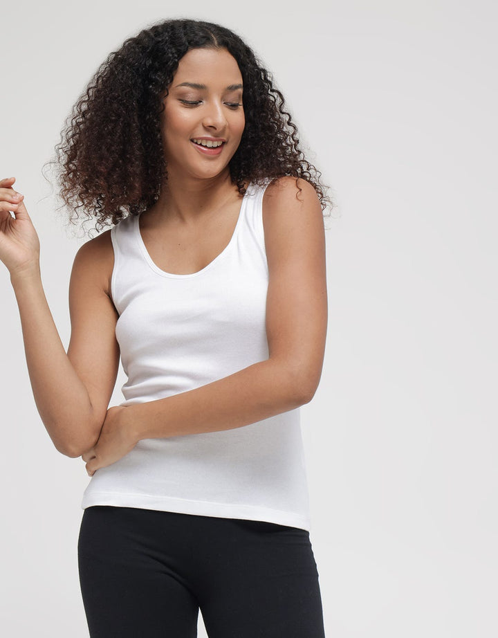 Nevada Tanktop T-Shirt Rib Wide Strap