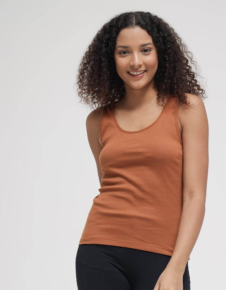 Nevada Tanktop T-Shirt Rib Wide Strap