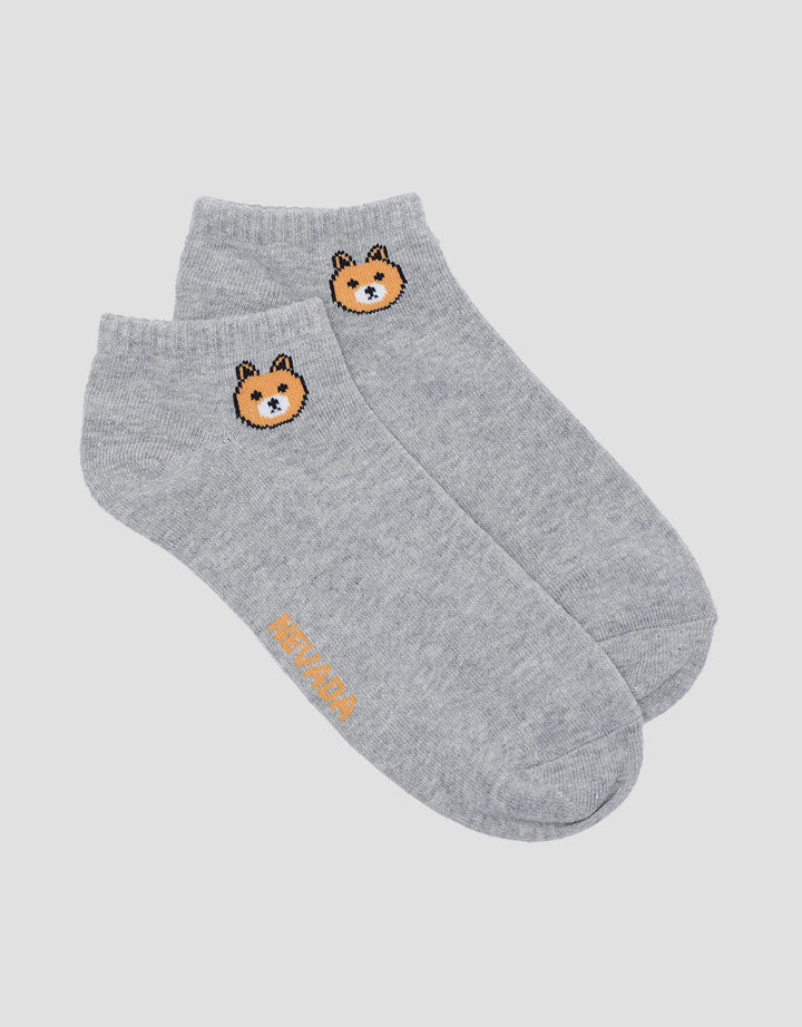 Nevada Solid Cat Women's Ankle Socks