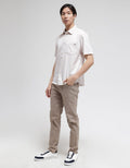 Watchout Casual Basic Casual Kemeja Pria