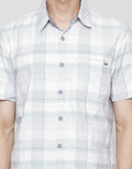 Watchout Casual Short Sleeves Shirt Print Check