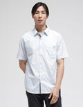 Watchout Casual Sleek Text Kemeja Pria