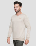 Watchout! Casual V-Neck Sweater Pria