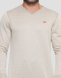 Watchout! Casual V-Neck Sweater Pria