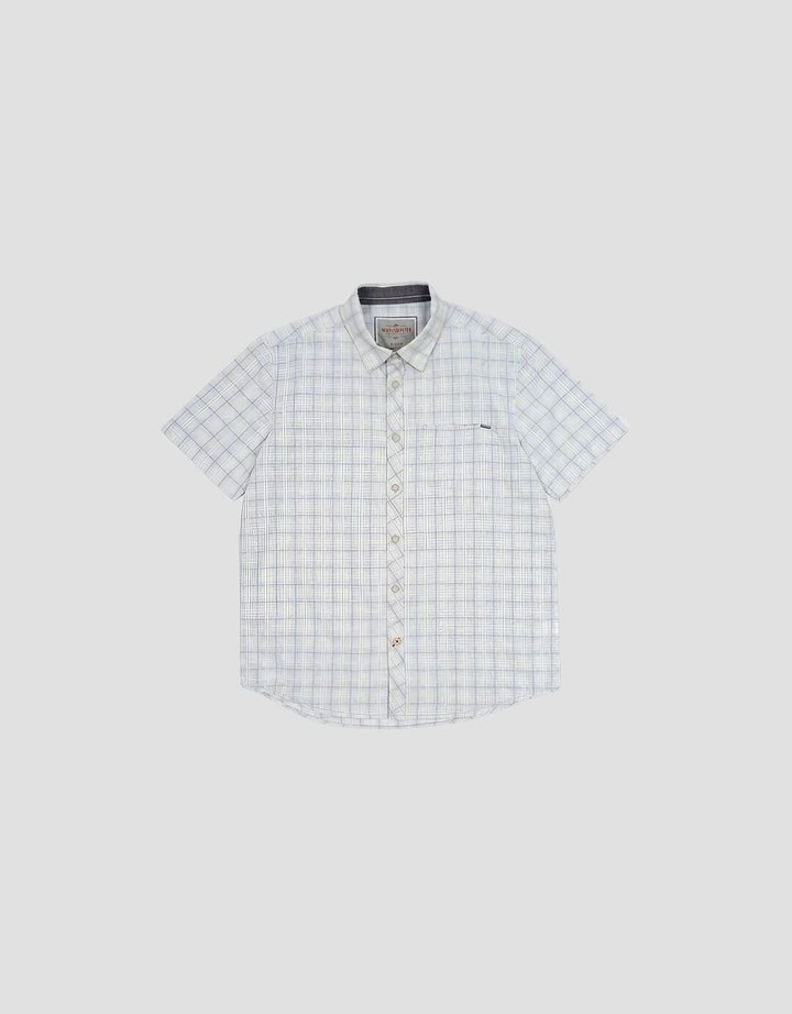 Watchout Milton Kemeja Bermotif Pria