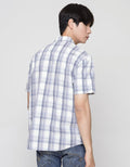 Watchout Casual Plaid Design Kemeja Pria