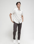 Watchout Casual Short Sleeve Shirt Plain