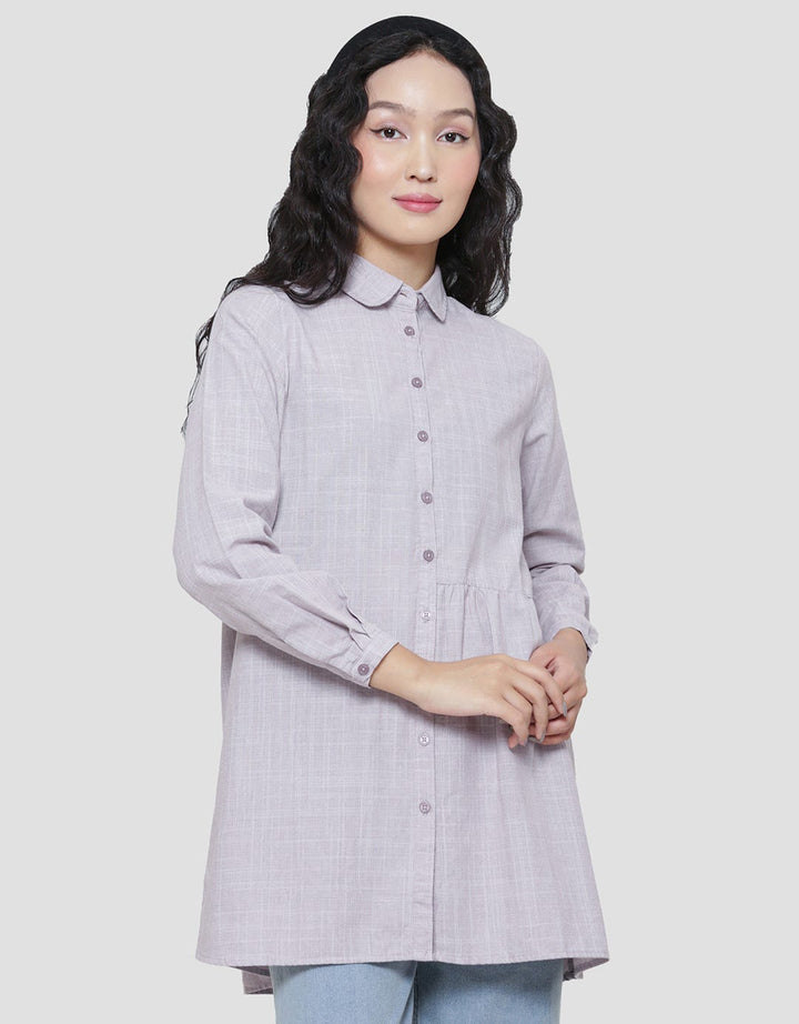 Triset Ladies Basic Plain Blouse Wanita