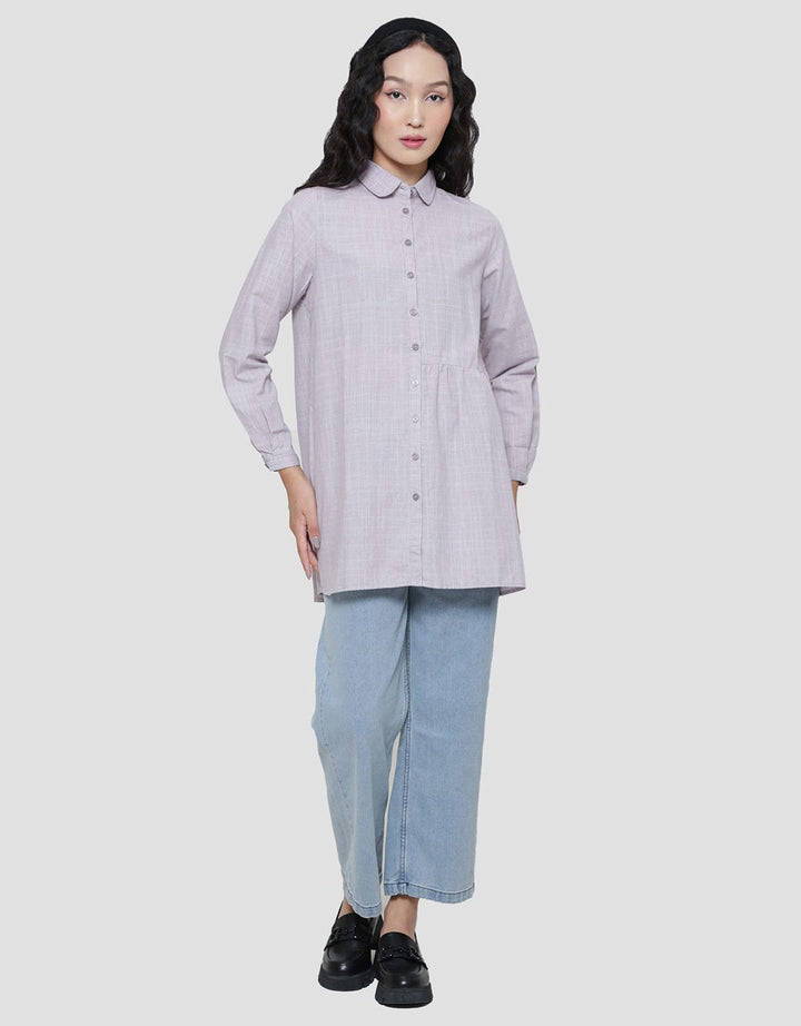 Triset Ladies Basic Plain Blouse Wanita