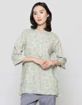 Triset Ladies Floral Print Blouse Wanita