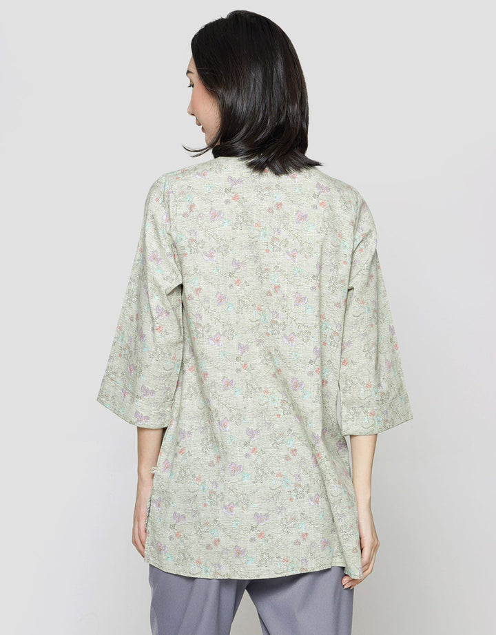 Triset Ladies Floral Print Blouse Women