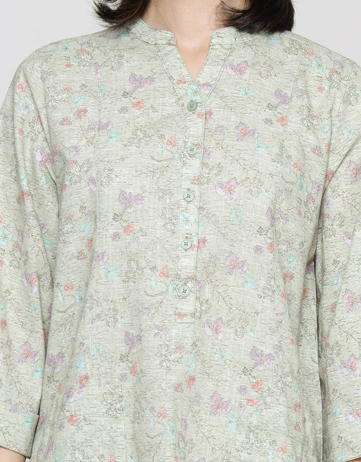 Triset Ladies Floral Print Blouse Women
