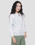 Triset Ladies Pita Neck Blouse Wanita
