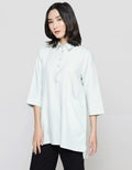 Triset Ladies Plain Casual Blouse Wanita