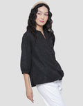 Triset Ladies Texture Blouse Wanita