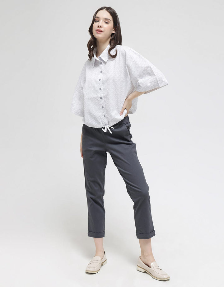 Triset Ladies Plain Basic Blouse Wanita