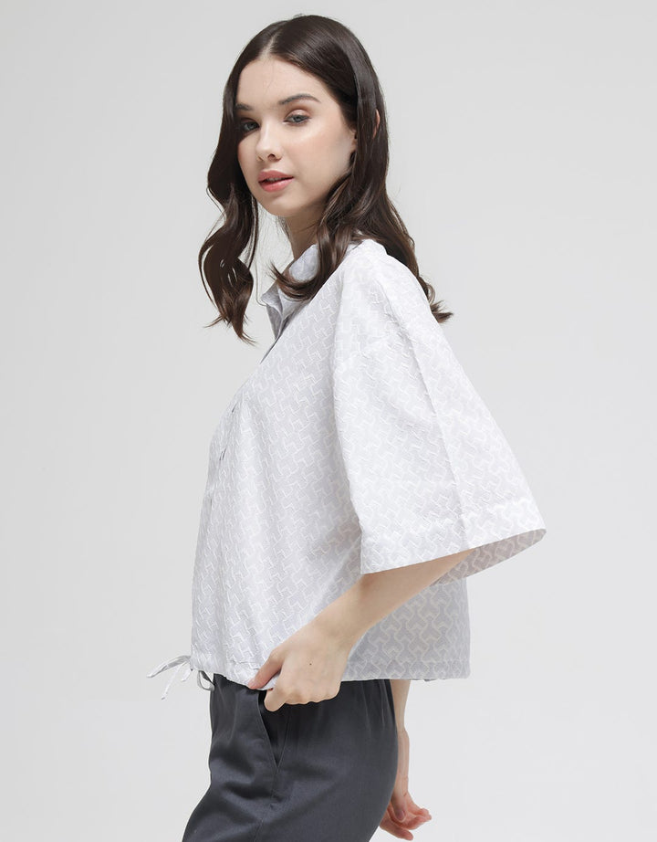 Triset Ladies Plain Basic Blouse Wanita